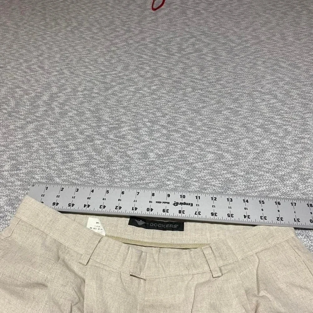 Dockers beige linen blend pants Men W36 L30. SKU-A269#linenpants #summer